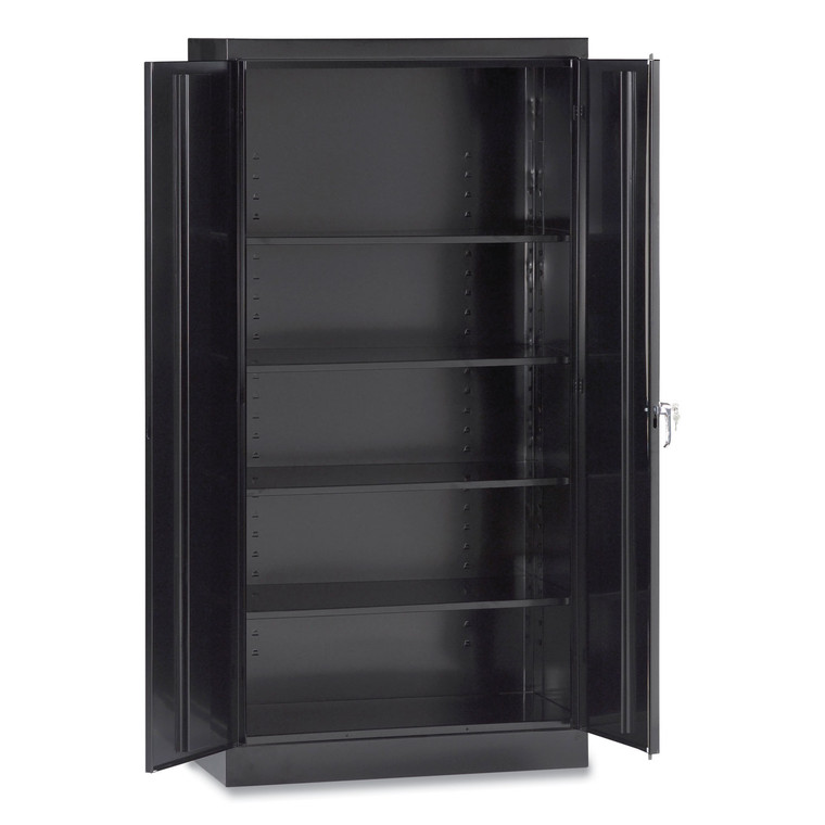 Economy Assembled Storage Cabinet, 36w X 18d X 72h, Black - ALECME7218BK