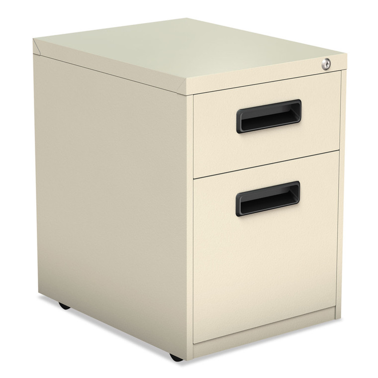 File Pedestal, Left Or Right, 2-Drawers: Box/file, Legal/letter, Putty, 14.96" X 19.29" X 21.65" - ALEPABFPY