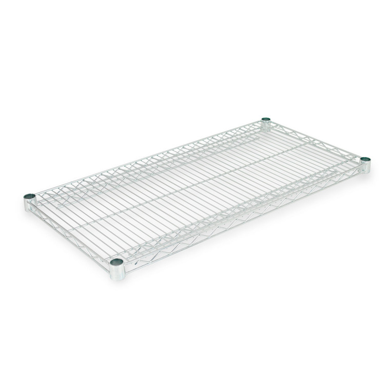 Industrial Wire Shelving Extra Wire Shelves, 36w X 18d, Silver, 2 Shelves/carton - ALESW583618SR