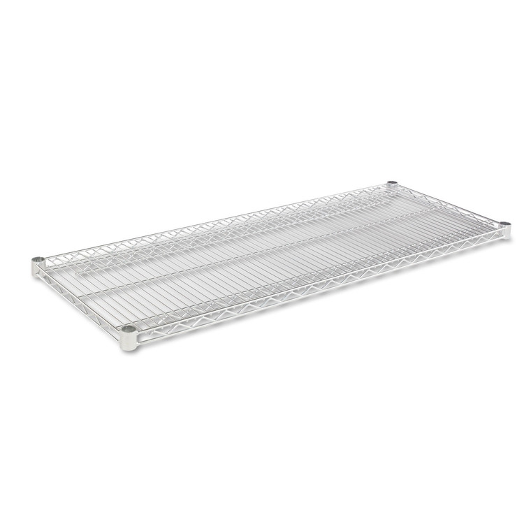 Industrial Wire Shelving Extra Wire Shelves, 48w X 18d, Silver, 2 Shelves/carton - ALESW584818SR