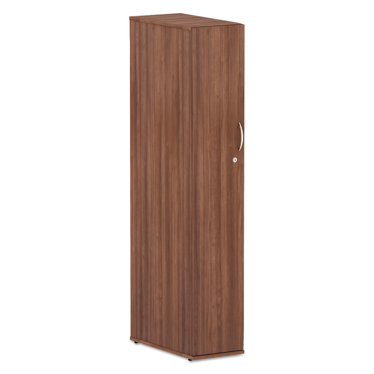 Alera Valencia Series Wardrobe, 11 7/8w X 23 7/8d X 65h, Modern Walnut - ALEVA621224WA