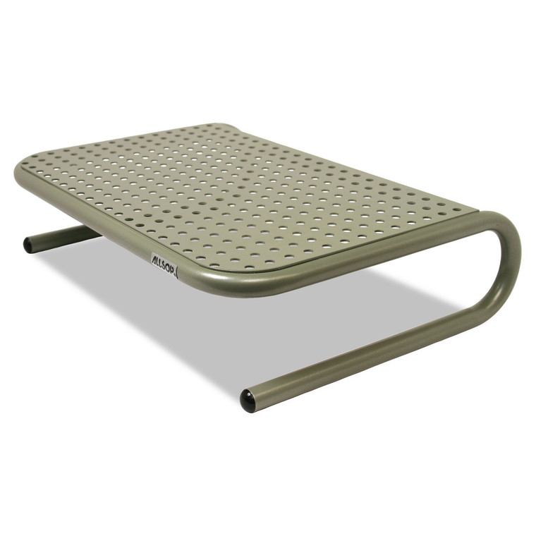 Metal Art Jr. Monitor Stand, 14.75" X 11" X 4.25", Pewter, Supports 40 Lbs - ASP27021