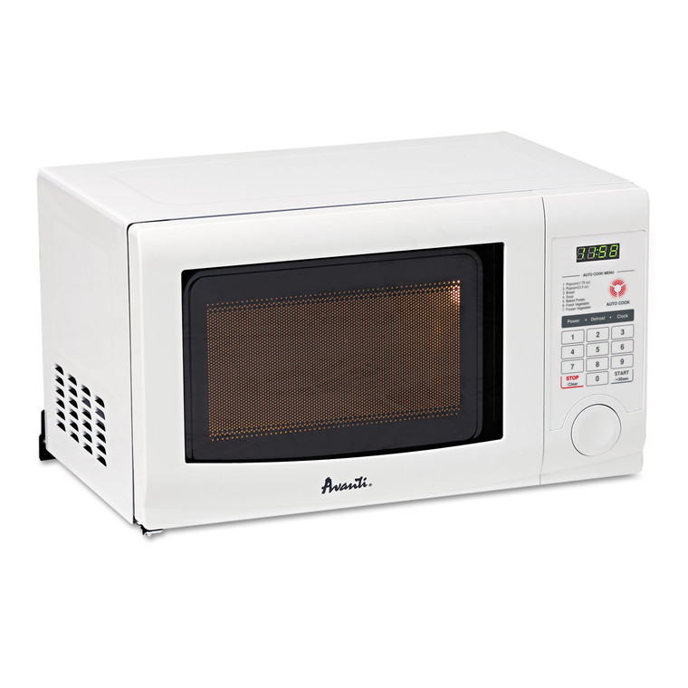 0.7 Cubic Foot Capacity Microwave Oven, 700 Watts, White - AVAMO7191TW