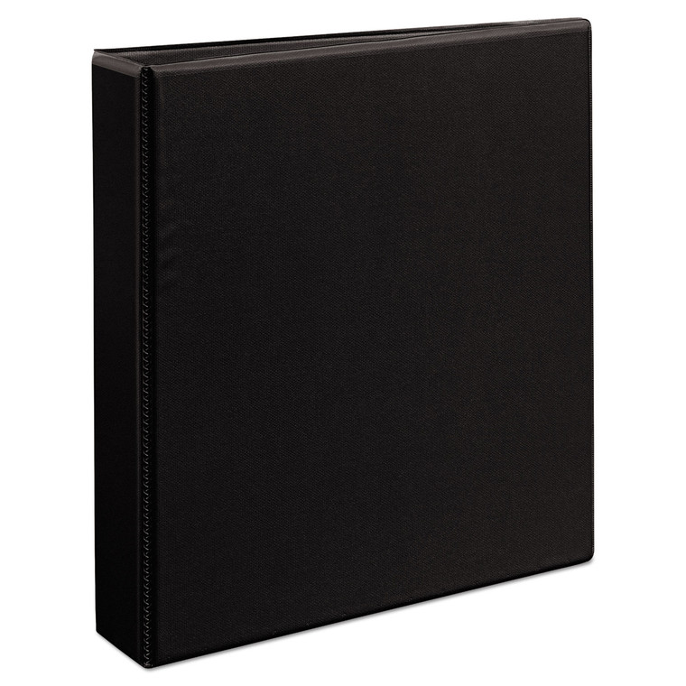 Durable View Binder With Durahinge And Ezd Rings, 3 Rings, 1.5" Capacity, 11 X 8.5, Black, (9400) - AVE09400
