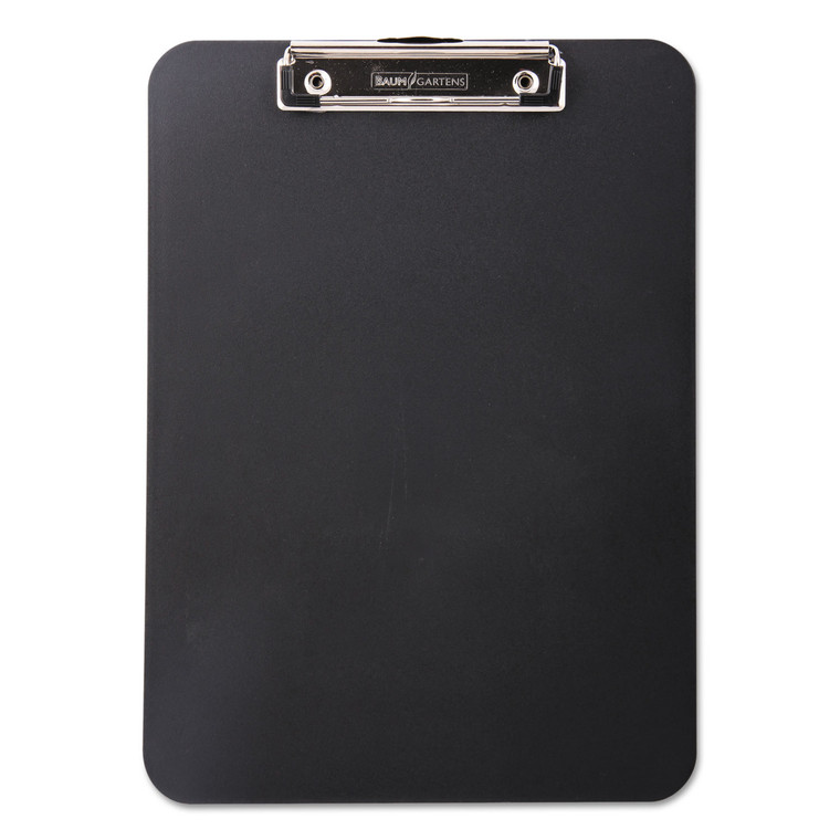 Unbreakable Recycled Clipboard, 1/2" Capacity, 8 1/2 X 11, Black - BAU61624