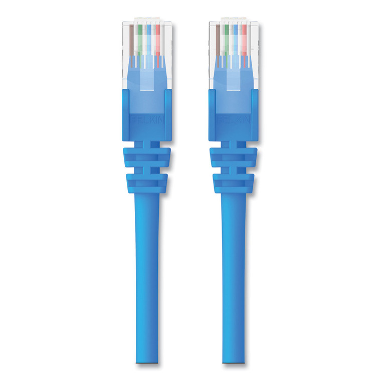 Cat5e Snagless Patch Cable, Rj45 Connectors, 1 Ft, Blue - BLKA3L79101BLUS