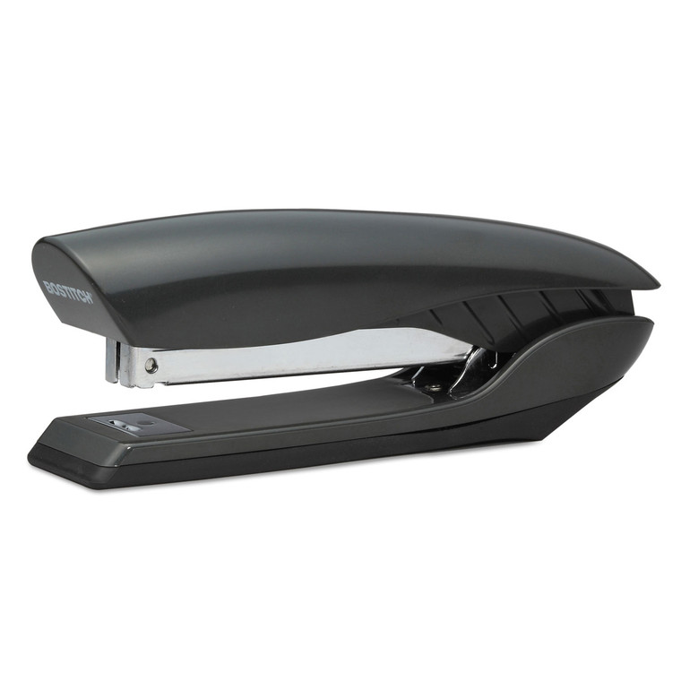 Premium Antimicrobial Stand-Up Stapler, 20-Sheet Capacity, Black - BOSB326BLK