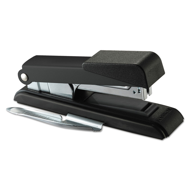 B8 Powercrown Flat Clinch Premium Stapler, 40-Sheet Capacity, Black - BOSB8RCFC