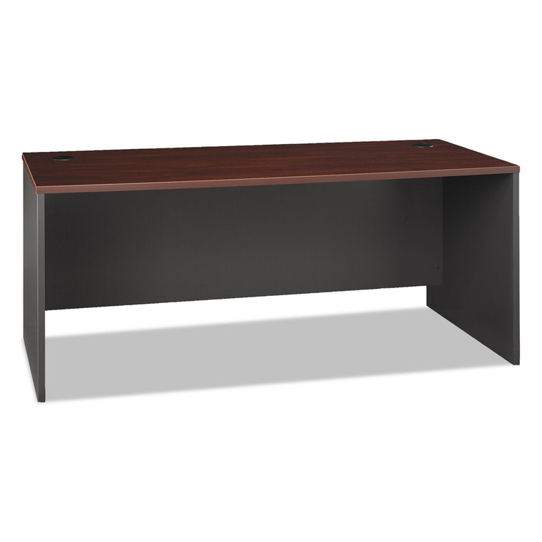 Series C Collection Desk Shell, 71.13" X 29.38" X 29.88", Hansen Cherry/graphite Gray - BSHWC24436