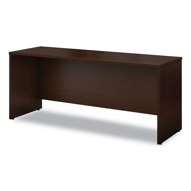 Series C Collection Desk Shell, 66" X 29.38" X 29.88", Hansen Cherry/graphite Gray - BSHWC24442
