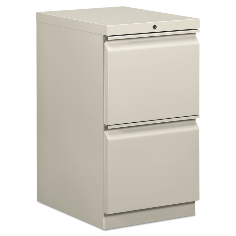 Mobile Pedestals, Left Or Right, 2 Legal/letter-Size File Drawers, Light Gray, 15" X 20" X 28" - BSXHBMP2FQ