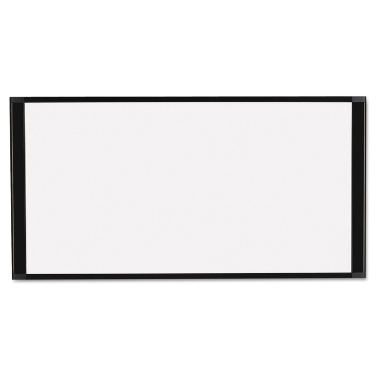 Cubicle Workstation Dry Erase Board, 36 X18, Black Aluminum Frame - BVCMA10007705