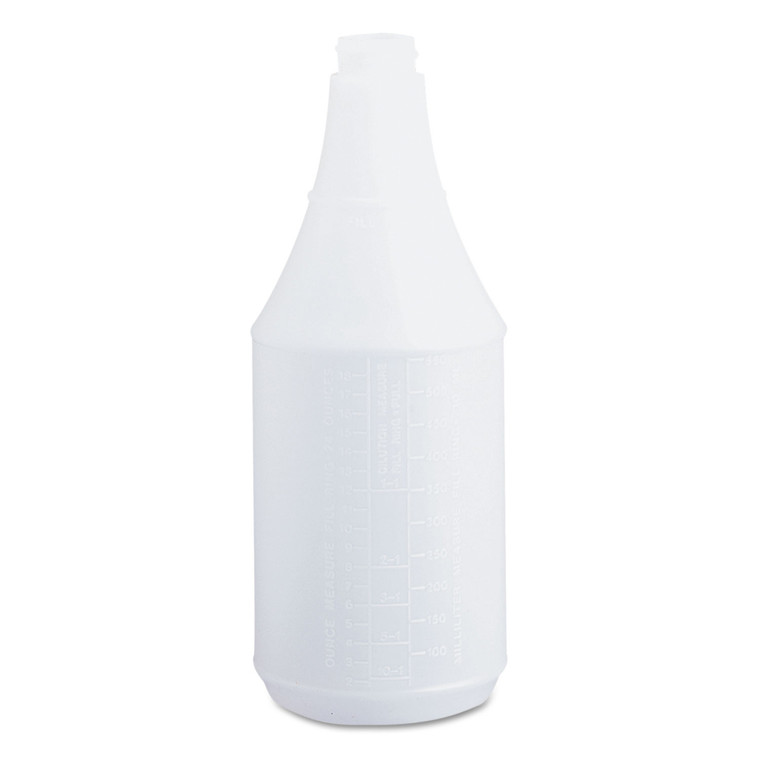 Embossed Spray Bottle, 24 Oz, Clear, 24/carton - BWK00024