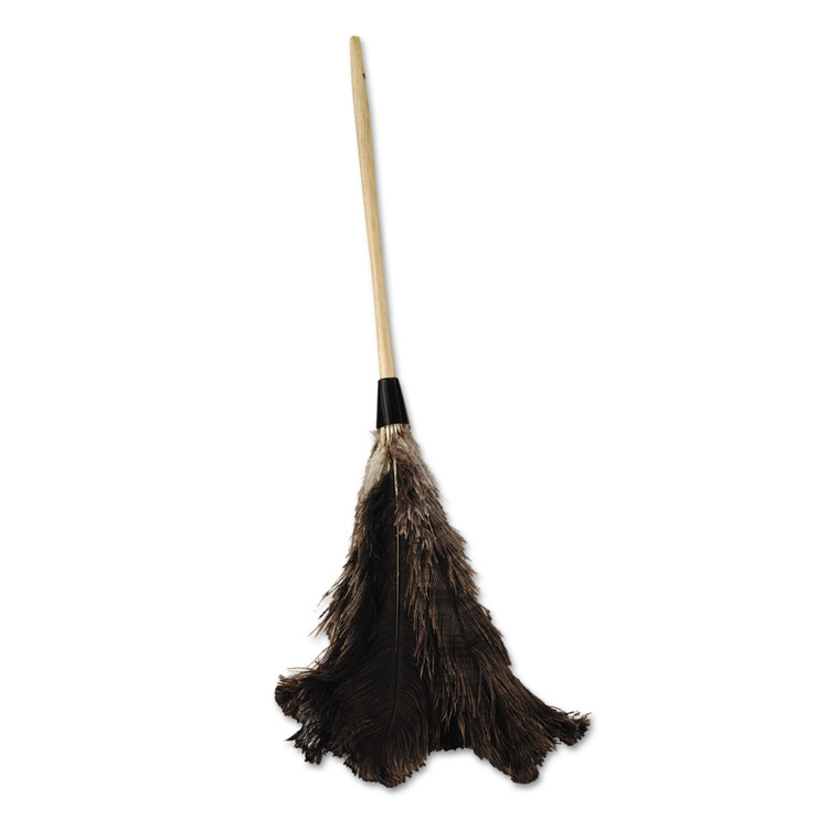 Professional Ostrich Feather Duster, 16" Handle - BWK28GY