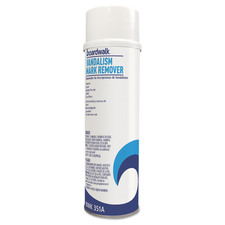 Vandalism Mark Remover, 16 Oz Aerosol Spray, 12/carton - BWK351ACT