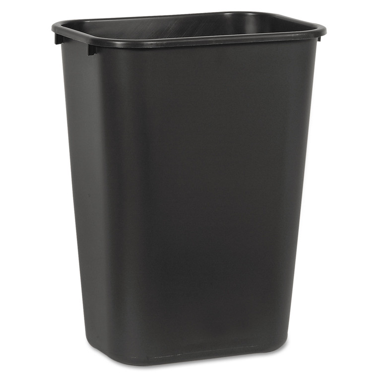 Soft-Sided Wastebasket, 41 Qt, Plastic, Black - BWK41QTWBBLA