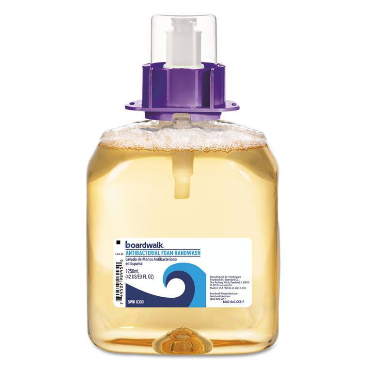 Foam Antibacterial Handwash, Fruity, 1,250 Ml Refill, 4/carton - BWK8300