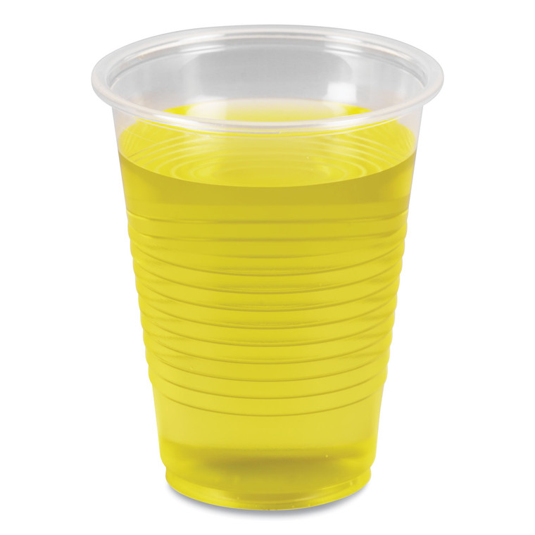 Translucent Plastic Cold Cups, 7 Oz, Polypropylene, 25 Cups/sleeve, 100 Sleeves/carton - BWKTRANSCUP7CT