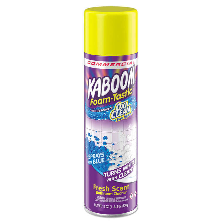 Foamtastic Bathroom Cleaner, Fresh Scent, 19 Oz Spray Can, 8/carton - CDC5703700071CT