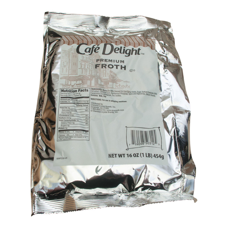 Frothy Topping, 16 Oz Packet - CFL50320