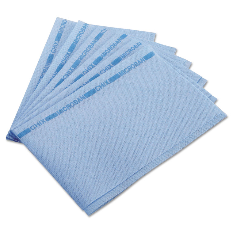 Food Service Towels, 13 X 21, Blue, 150/carton - CHI8253