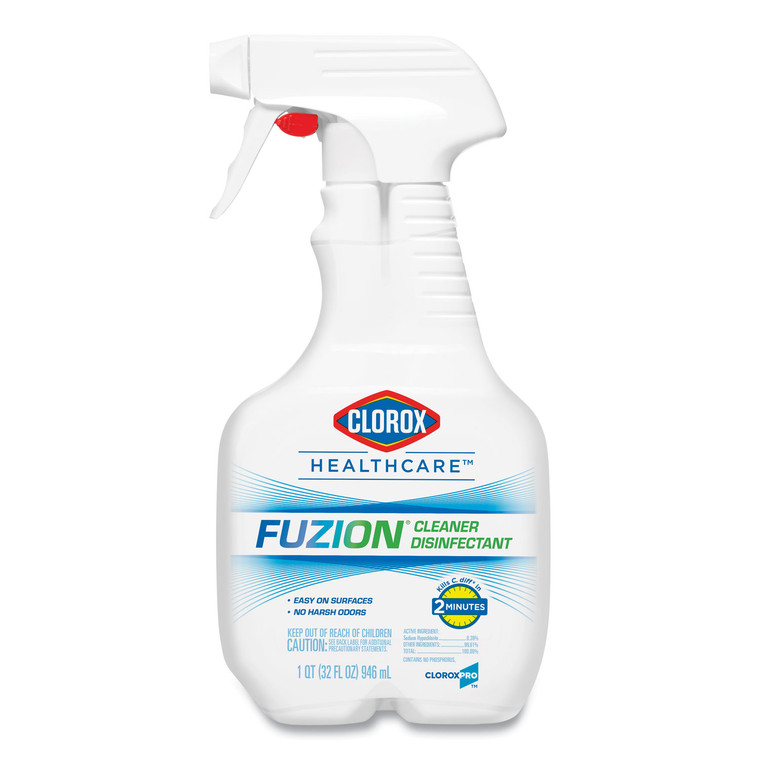 Fuzion Cleaner Disinfectant, 32 Oz Spray Bottle - CLO31478EA