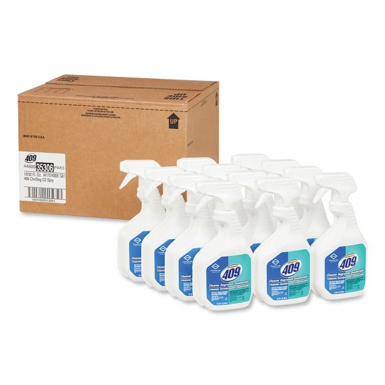 Cleaner Degreaser Disinfectant, 32 Oz Spray, 12/carton - CLO35306CT