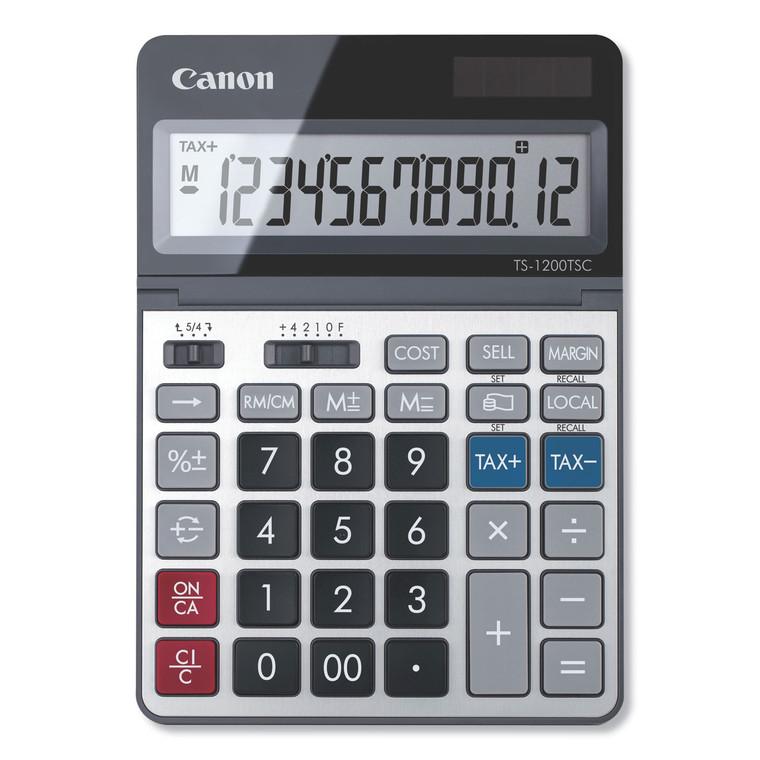 Ts-1200tsc Desktop Calculator, 12-Digit Lcd - CNM2468C001