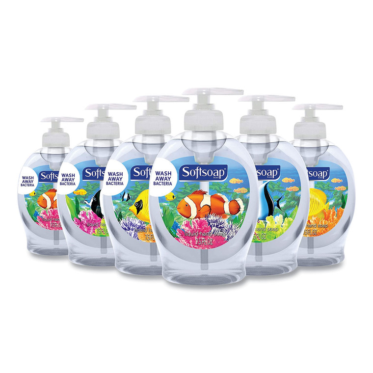 Liquid Hand Soap Pumps, Fresh, 7.5 Oz Bottle, 6/carton - CPC45636