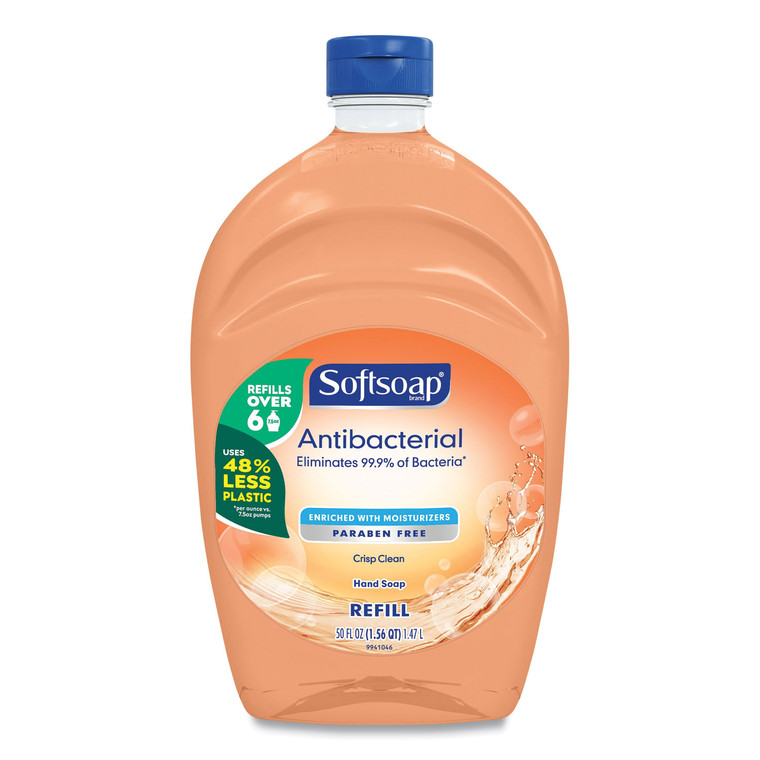 Antibacterial Liquid Hand Soap Refills, Fresh, Orange, 50 Oz - CPC46325EA