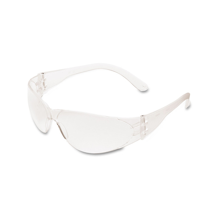 Checklite Scratch-Resistant Safety Glasses, Clear Lens - CRWCL110