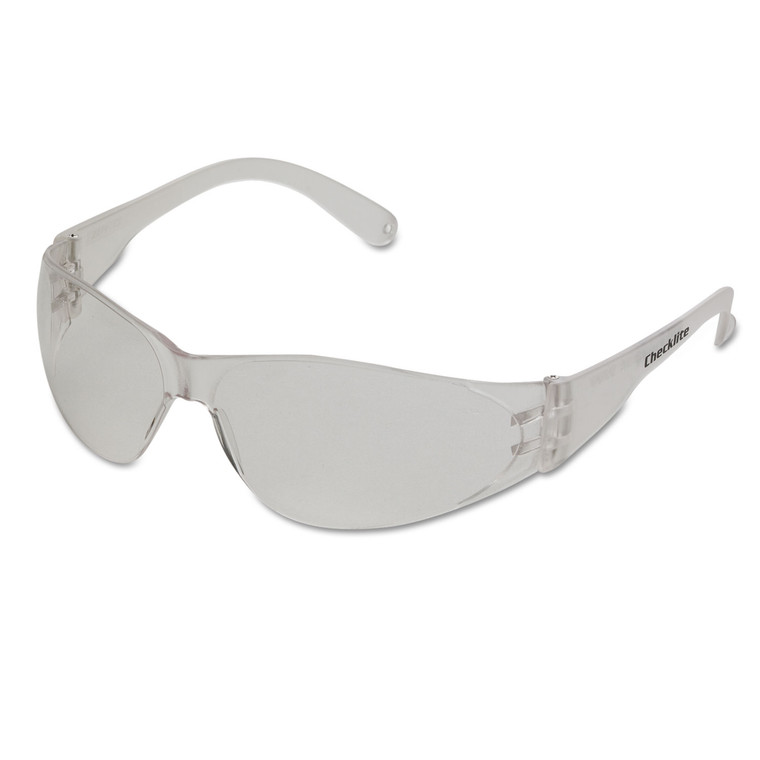 Checklite Safety Glasses, Clear Frame, Anti-Fog Lens - CRWCL110AF
