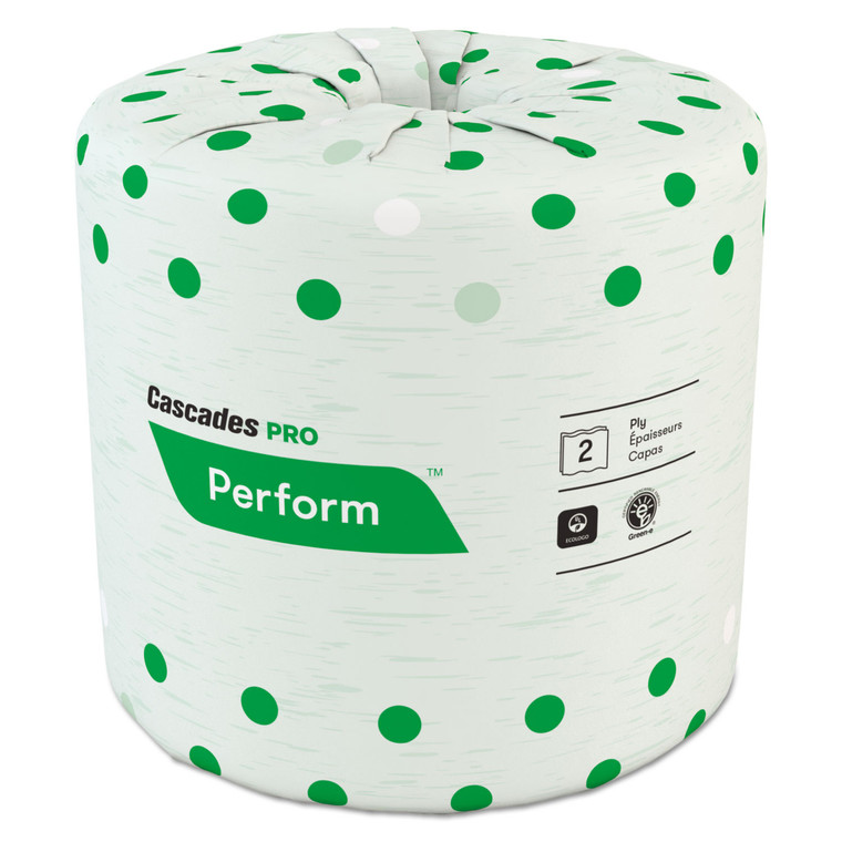 Perform Bathroom Tissue, Septic Safe, 2-Ply, White, 4 X 3.5, 336 Sheets/roll, 48 Rolls/carton - CSDB340