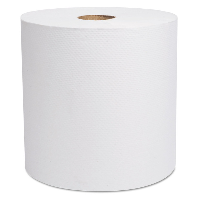 Select Hardwound Roll Towels, White, 7.88" X 800 Ft, 6/carton - CSDH280