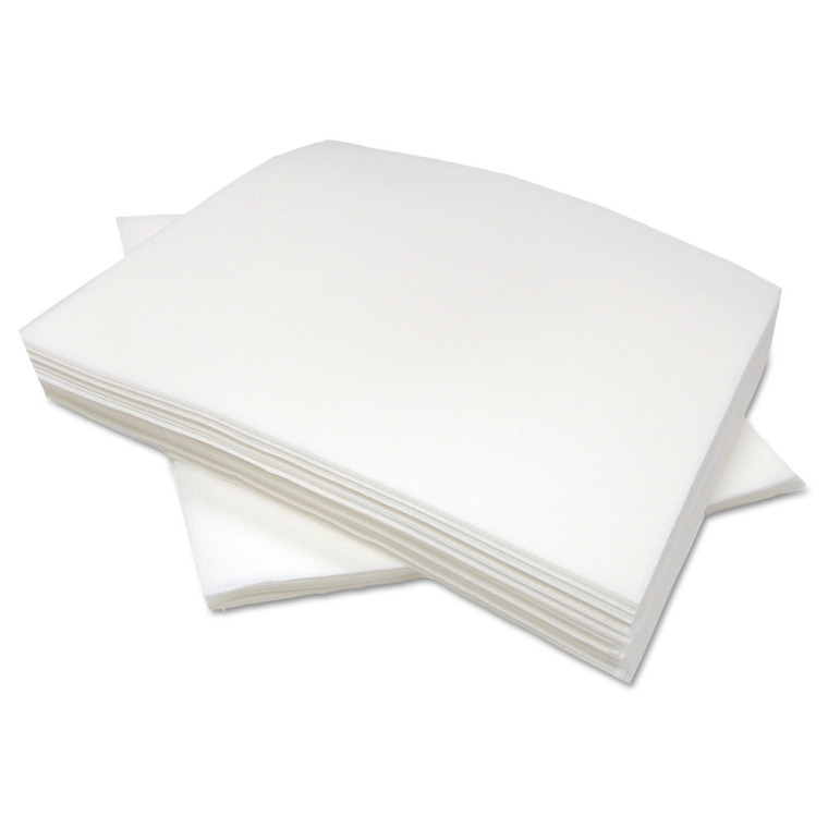 Tuff-Job Airlaid Wipers, Medium, 12 X 13, White, 900/carton - CSDW310