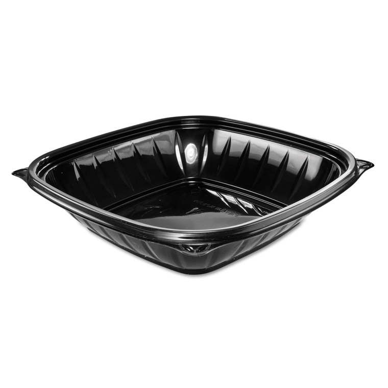 Presentabowls Pro Black Square Bowls, 32 Oz, 8.5 X 8.5 X 2, 63/bag, 4 Bags/carton - DCCB32SB