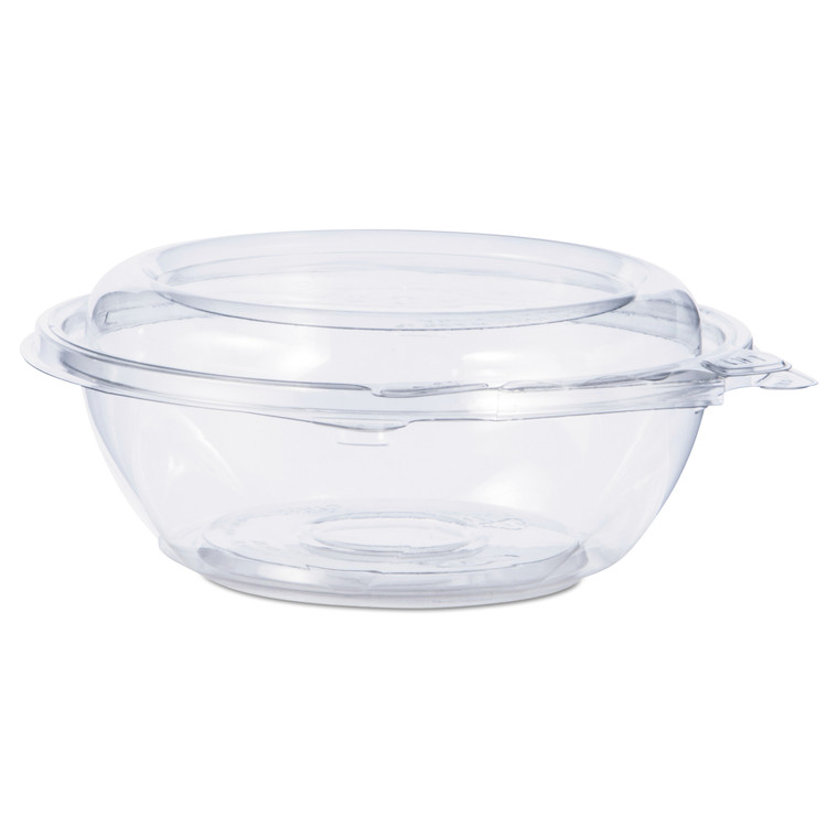 Tamper-Resistant, Tamper-Evident Bowls With Dome Lid, 8 Oz, 5.5" Diameter X 2.1"h, Clear, 240/carton - DCCCTR8BD