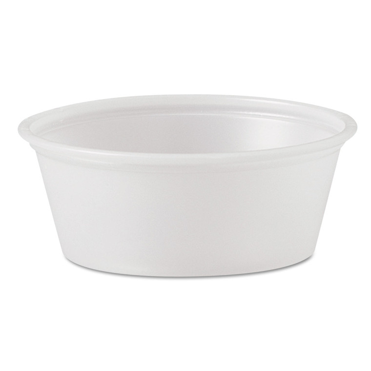 Polystyrene Portion Cups, 1.5 Oz, Translucent, 2,500/carton - DCCP150N