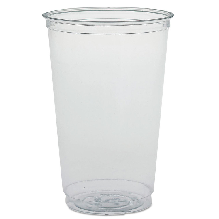 Ultra Clear Pete Cold Cups, 20 Oz, Clear, Individually Wrapped, 50/sleeve, 20 Sleeves/carton - DCCTN20