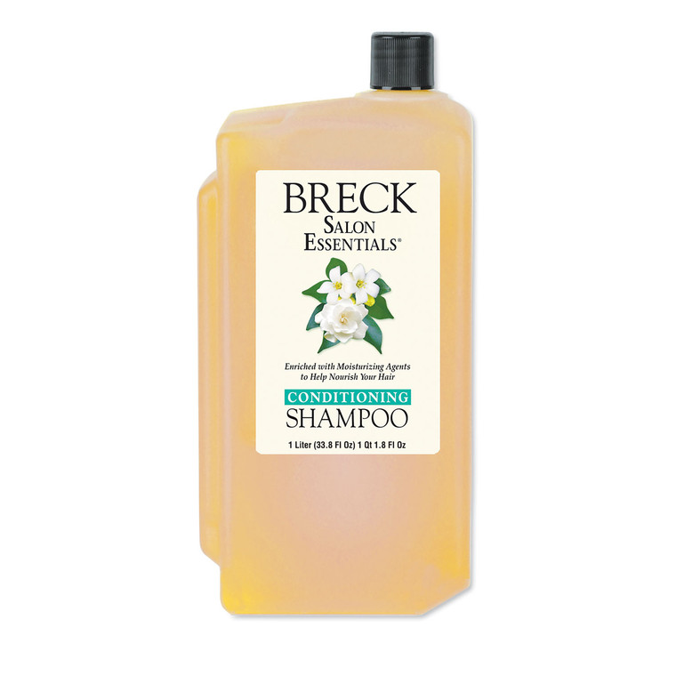 Breck Conditioning Shampoo Refill For 1 L Liquid Dispenser, Pleasant, 1 L, 8/carton - DIA10002