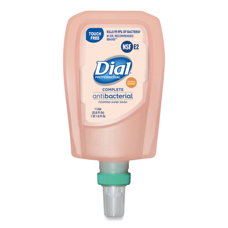 Antibacterial Foaming Hand Wash Refill For Fit Touch Free Dispenser, Original, 1 L, 3/carton - DIA16674