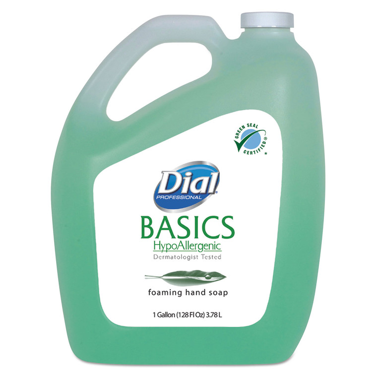 Basics Hypoallergenic Foaming Hand Wash, Honeysuckle, 1 Gal, 4/carton - DIA98612CT