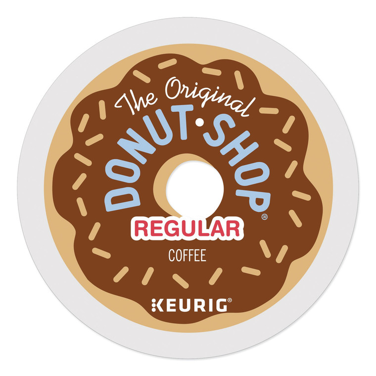 Donut Shop Coffee K-Cups, Regular, 24/box - DIE60052101