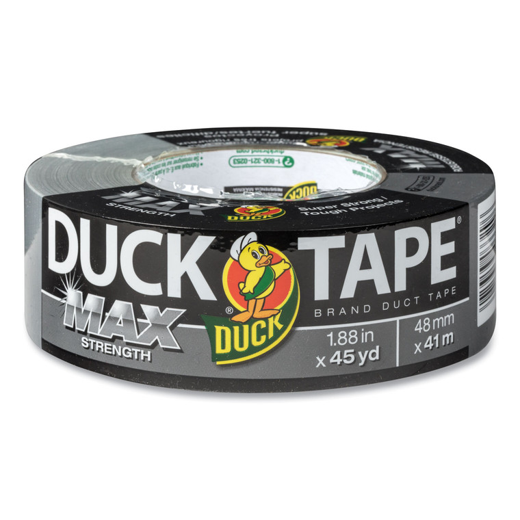 Max Duct Tape, 3" Core, 1.88" X 45 Yds, Silver - DUC240201