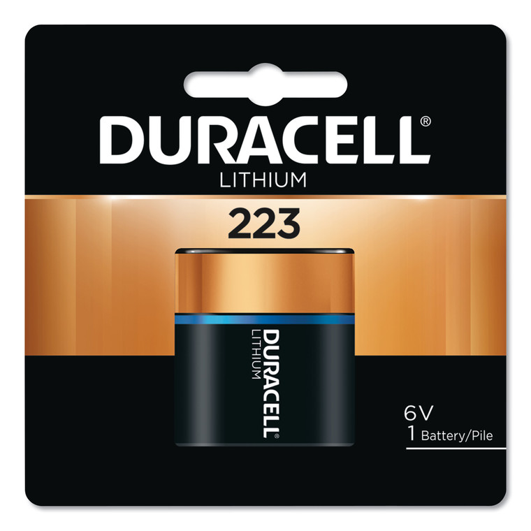 Specialty High-Power Lithium Battery, 223, 6 V - DURDL223ABPK