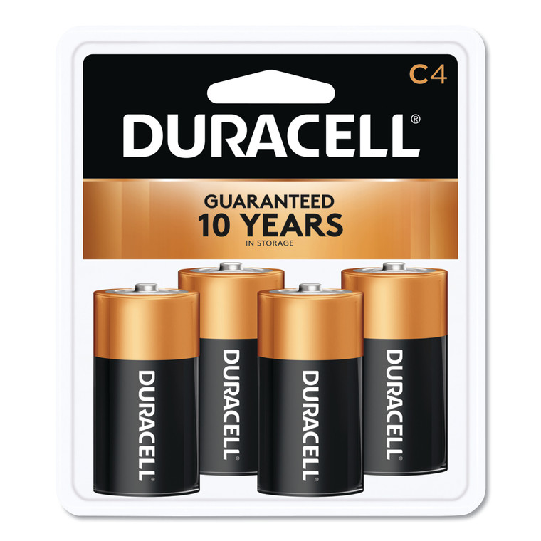Coppertop Alkaline C Batteries, 4/pack - DURMN1400R4ZX17
