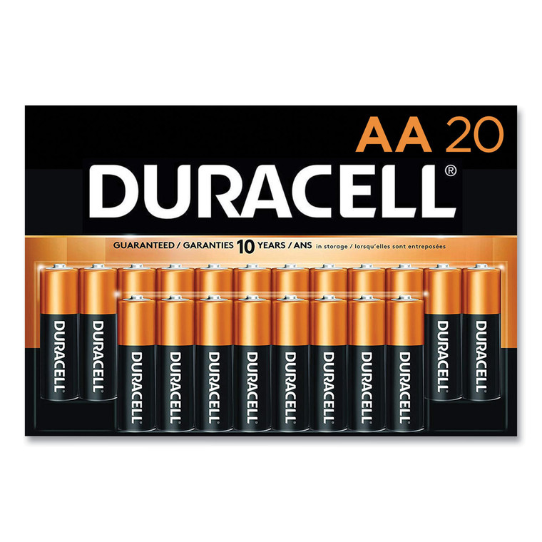 Coppertop Alkaline Aa Batteries, 20/pack - DURMN1500B20Z