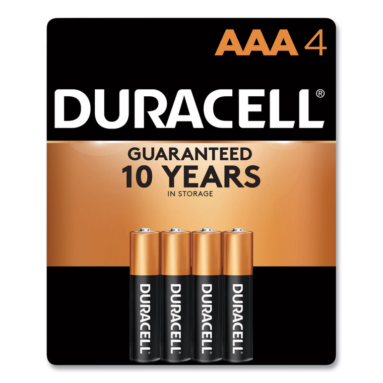 Coppertop Alkaline Aaa Batteries, 4/pack - DURMN2400B4Z