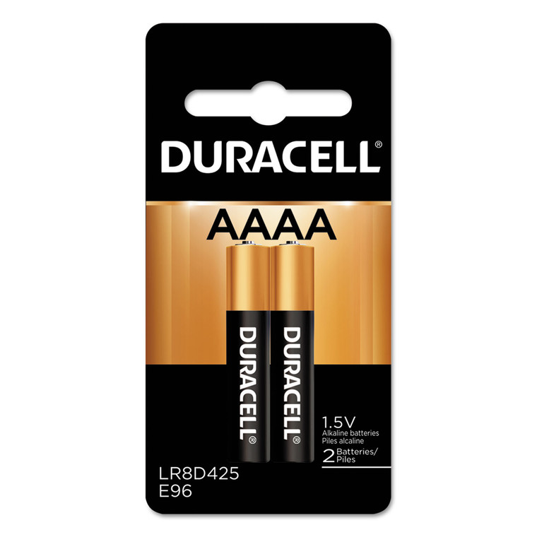 Specialty Alkaline Aaaa Batteries, 1.5 V, 2/pack - DURMX2500B2PK