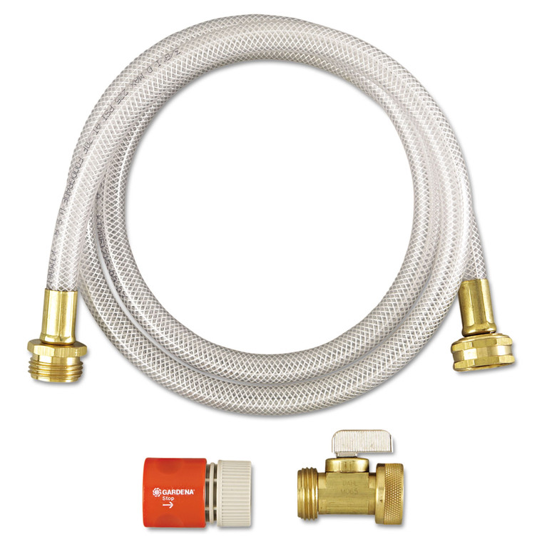 Rtd Water Hook-Up Kit, Switch, On/off, 3/8 Dia X 5 Ft - DVOD3191746